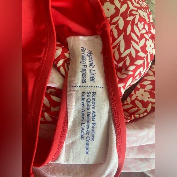 Draper James RSVP NWT UPF 50 Picnic Summer Faux Wrap Halter Swimdress Size XS - Picture 10 of 11